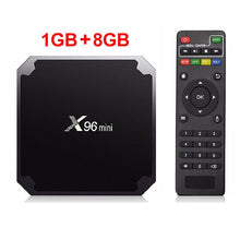 Load image into Gallery viewer, VONTAR X96 mini Android TV BOX X96mini Android 7.1 Smart TV Box 2GB 16GB Amlogic S905W Quad Core 2.4GHz WiFi Set top box 1GB8GB