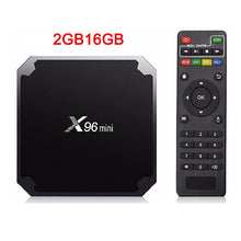 Load image into Gallery viewer, VONTAR X96 mini Android TV BOX X96mini Android 7.1 Smart TV Box 2GB 16GB Amlogic S905W Quad Core 2.4GHz WiFi Set top box 1GB8GB