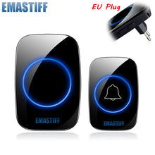 Load image into Gallery viewer, New Home Welcome Doorbell  Intelligent Wireless Doorbell Waterproof 300M Remote EU AU UK US Plug smart Door Bell Chime
