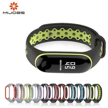 Load image into Gallery viewer, Sport Mi Band 3 Strap wrist strap for Xiaomi mi band 3 sport Silicone Bracelet for xiaomi Mi band 3 band3 smart watch bracelet