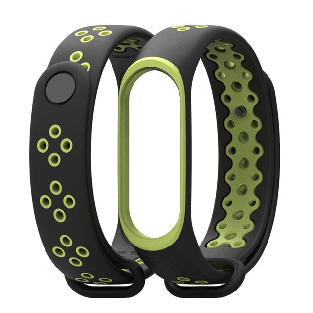 Sport Mi Band 3 Strap wrist strap for Xiaomi mi band 3 sport Silicone Bracelet for xiaomi Mi band 3 band3 smart watch bracelet