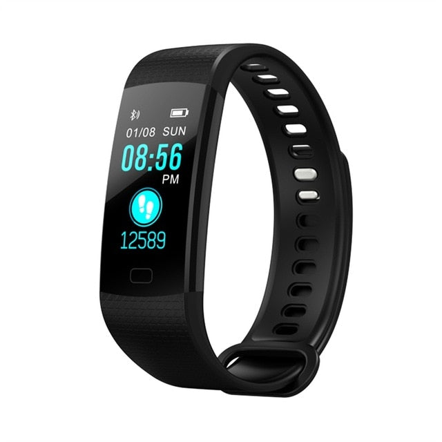 Y5 Smart Wristband Heart Rate Blood Pressure Monitor Tracker Fitness Tracker Smart Bracelet Waterproof Smart Watch Pedometer