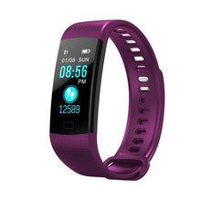 Load image into Gallery viewer, Y5 Smart Wristband Heart Rate Blood Pressure Monitor Tracker Fitness Tracker Smart Bracelet Waterproof Smart Watch Pedometer