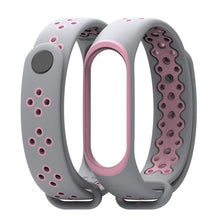 Load image into Gallery viewer, Sport Mi Band 3 Strap wrist strap for Xiaomi mi band 3 sport Silicone Bracelet for xiaomi Mi band 3 band3 smart watch bracelet