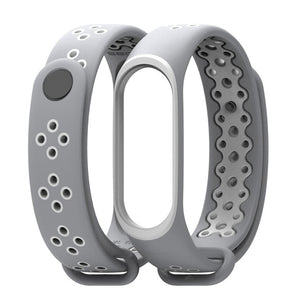Sport Mi Band 3 Strap wrist strap for Xiaomi mi band 3 sport Silicone Bracelet for xiaomi Mi band 3 band3 smart watch bracelet