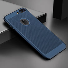Load image into Gallery viewer, Ultra Slim Phone Case For iPhone 6 6s 7 8 Plus Hollow Heat Dissipation Cases Hard PC For iPhone 5 5S SE Back Cover Coque X S MAX