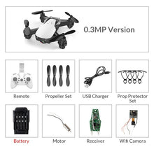 Load image into Gallery viewer, Eachine E61/E61hw Mini Drone With/Without HD Camera High Hold Mode RC Quadcopter RTF WiFi FPV Foldable RC Drone