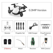 Load image into Gallery viewer, Eachine E61/E61hw Mini Drone With/Without HD Camera High Hold Mode RC Quadcopter RTF WiFi FPV Foldable RC Drone
