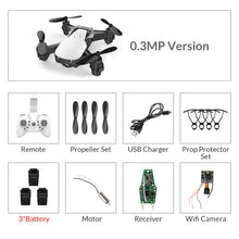 Load image into Gallery viewer, Eachine E61/E61hw Mini Drone With/Without HD Camera High Hold Mode RC Quadcopter RTF WiFi FPV Foldable RC Drone