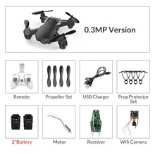 Load image into Gallery viewer, Eachine E61/E61hw Mini Drone With/Without HD Camera High Hold Mode RC Quadcopter RTF WiFi FPV Foldable RC Drone
