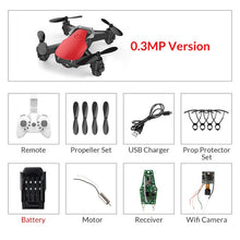 Load image into Gallery viewer, Eachine E61/E61hw Mini Drone With/Without HD Camera High Hold Mode RC Quadcopter RTF WiFi FPV Foldable RC Drone