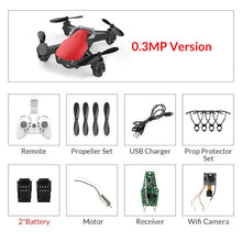 Load image into Gallery viewer, Eachine E61/E61hw Mini Drone With/Without HD Camera High Hold Mode RC Quadcopter RTF WiFi FPV Foldable RC Drone