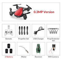 Load image into Gallery viewer, Eachine E61/E61hw Mini Drone With/Without HD Camera High Hold Mode RC Quadcopter RTF WiFi FPV Foldable RC Drone