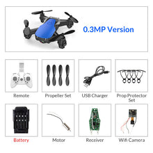 Load image into Gallery viewer, Eachine E61/E61hw Mini Drone With/Without HD Camera High Hold Mode RC Quadcopter RTF WiFi FPV Foldable RC Drone