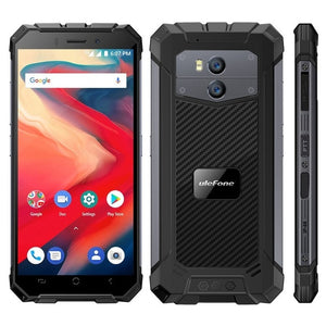 Ulefone Armor X2 Waterproof IP68 3G Smartphone 5.5" HD Quad Core Android 8.1 2GB+16GB NFC Face ID 5500mAh Dual Cam Mobile Phone
