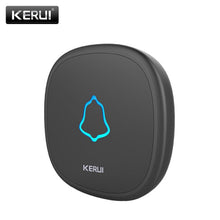 Load image into Gallery viewer, KERUI M525 Home Security Welcome Wireless Doorbell Smart Chimes Doorbell Alarm LED light 32 Songs with Waterproof Touch Button
