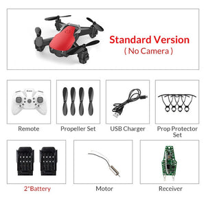 Eachine E61/E61hw Mini Drone With/Without HD Camera High Hold Mode RC Quadcopter RTF WiFi FPV Foldable RC Drone