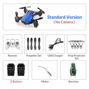 Eachine E61/E61hw Mini Drone With/Without HD Camera High Hold Mode RC Quadcopter RTF WiFi FPV Foldable RC Drone