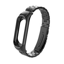 Load image into Gallery viewer, Stainless steel wrist strap for xiaomi mi band 3 metal watch band smart bracelet miband 3 belt replaceable watch straps mi 3