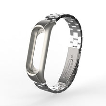 Load image into Gallery viewer, Stainless steel wrist strap for xiaomi mi band 3 metal watch band smart bracelet miband 3 belt replaceable watch straps mi 3