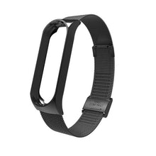 Load image into Gallery viewer, Stainless steel wrist strap for xiaomi mi band 3 metal watch band smart bracelet miband 3 belt replaceable watch straps mi 3