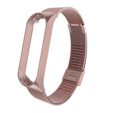 Load image into Gallery viewer, Stainless steel wrist strap for xiaomi mi band 3 metal watch band smart bracelet miband 3 belt replaceable watch straps mi 3
