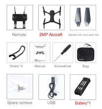 Load image into Gallery viewer, Eachine E58 WIFI FPV With Wide Angle HD Camera High Hold Mode Foldable Arm RC Quadcopter Drone RTF VS VISUO XS809HW JJRC H37