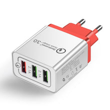 Load image into Gallery viewer, Universal 18 W USB Quick charge 3.0 5V 3A for Iphone 7 8  EU US Plug Mobile Phone Fast charger charging for Samsug s8 s9 Huawei