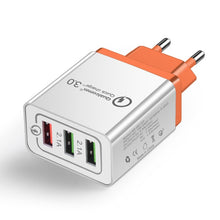 Load image into Gallery viewer, Universal 18 W USB Quick charge 3.0 5V 3A for Iphone 7 8  EU US Plug Mobile Phone Fast charger charging for Samsug s8 s9 Huawei