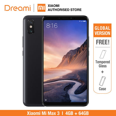 Global Version Xiaomi Mi Max 3 64GB ROM 4GB RAM (Official Rom) mi max3