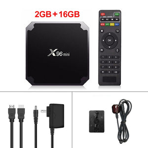 VONTAR X96 mini Android TV BOX X96mini Android 7.1 Smart TV Box 2GB 16GB Amlogic S905W Quad Core 2.4GHz WiFi Set top box 1GB8GB