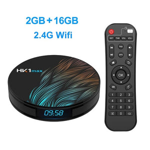 HK1 Max Smart TV Box Android 9.0 4GB 64GB RK3328 1080p 4K Wifi Google Play Netflix Set top Box Media Player Android Box 9.0
