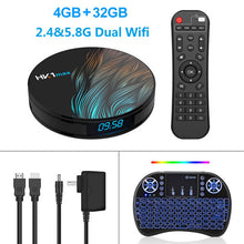 Load image into Gallery viewer, HK1 Max Smart TV Box Android 9.0 4GB 64GB RK3328 1080p 4K Wifi Google Play Netflix Set top Box Media Player Android Box 9.0