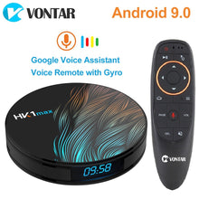 Load image into Gallery viewer, HK1 Max Smart TV Box Android 9.0 4GB 64GB RK3328 1080p 4K Wifi Google Play Netflix Set top Box Media Player Android Box 9.0