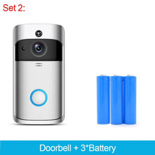 Load image into Gallery viewer, ZWN Smart Wireless Wifi Video Doorbell Intercom 720P Phone Call Door Bell Camera Infrared Remote Record Home Security Monitoring