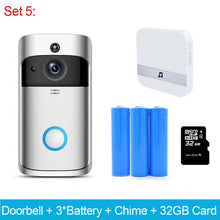Load image into Gallery viewer, ZWN Smart Wireless Wifi Video Doorbell Intercom 720P Phone Call Door Bell Camera Infrared Remote Record Home Security Monitoring